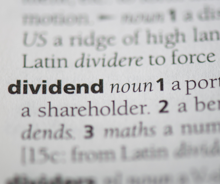 Dividend definition