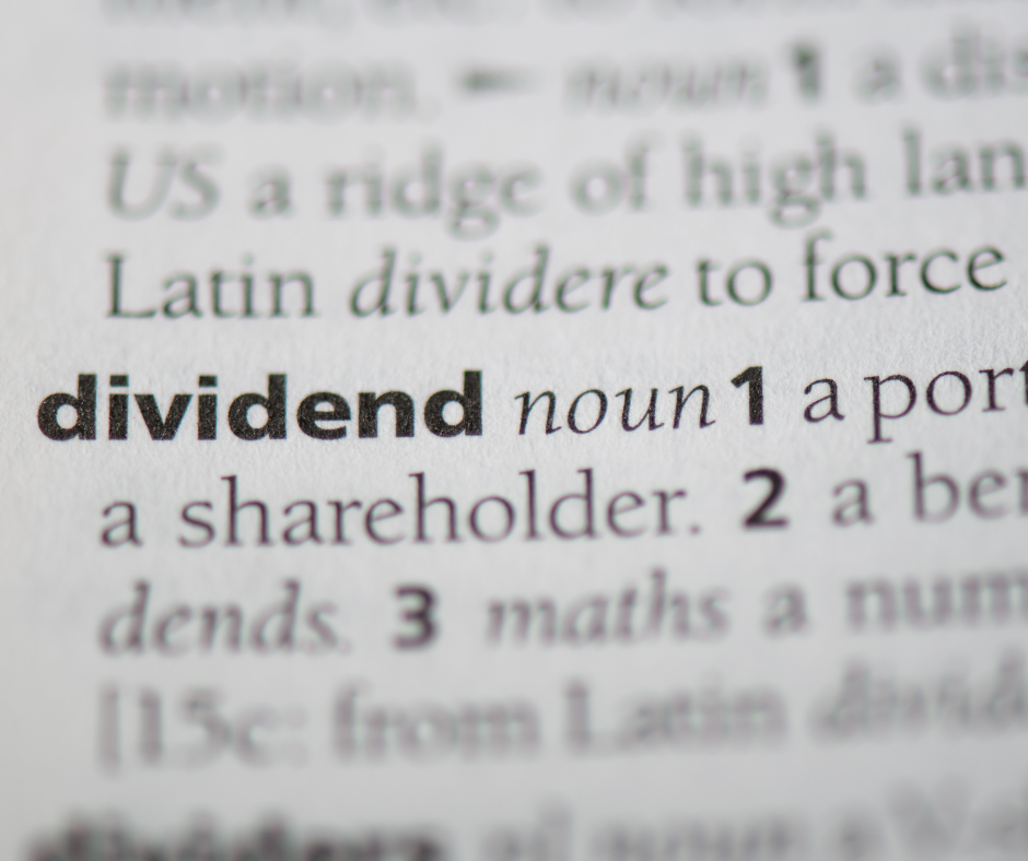Dividend definition