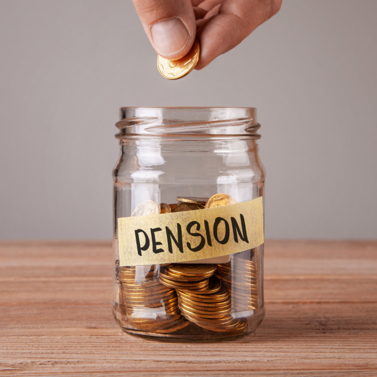 image of pension pot